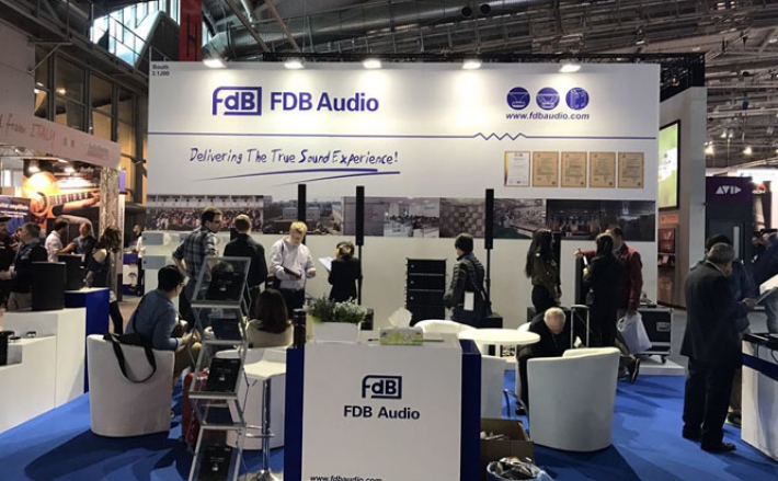 FDB Aiko Audio made a stunning appearance at the International Lighting and Sound Exhibition in Frankfurt, Germany